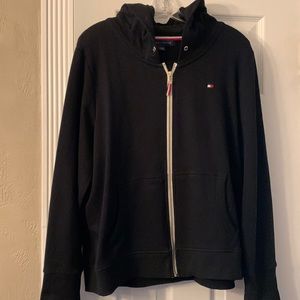 Hooded zip up